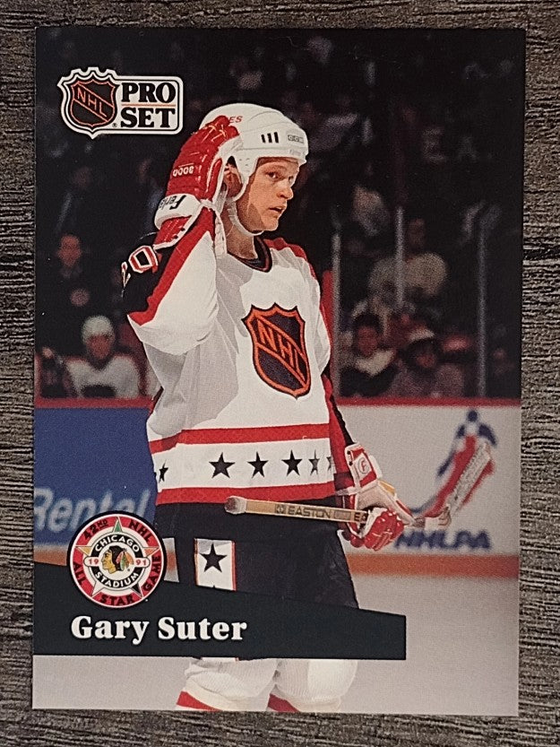 1991-92 Pro Set French #276 Gary Suter AS