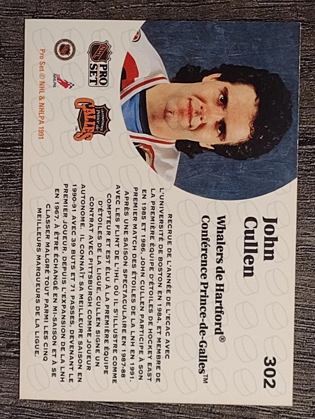 1991-92 Pro Set French #302 John Cullen AS