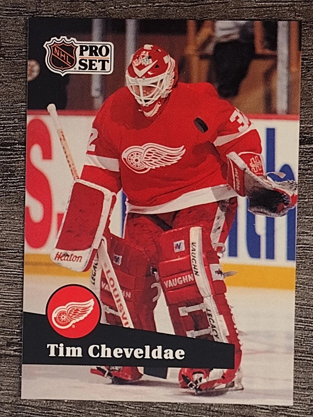 1991-92 Pro Set French #57 Tim Cheveldae