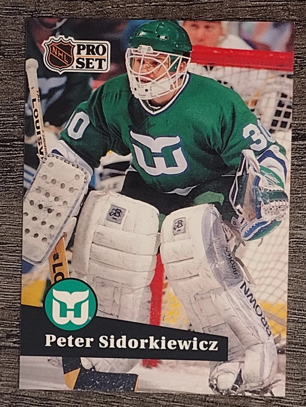 1991-92 Pro Set French #90 Peter Sidorkiewicz