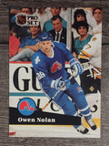 1991-92 Pro Set French #196 Owen Nolan