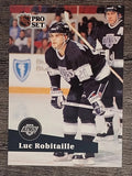 1991-92 Pro Set French #95 Luc Robitaille