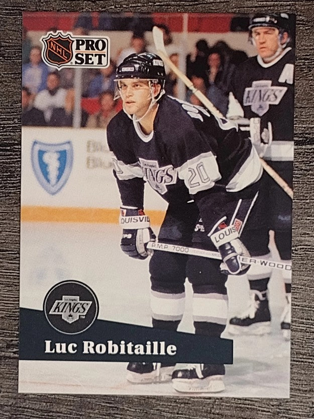 1991-92 Pro Set French #95 Luc Robitaille