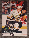 1991-92 Pro Set French #109 Brian Bellows