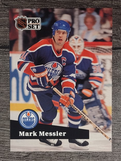 1991-92 Pro Set French #74 Mark Messier