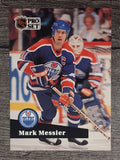 1991-92 Pro Set French #74 Mark Messier