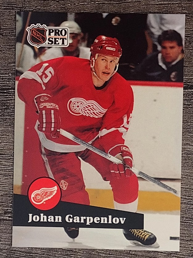 1991-92 Pro Set French #56 Johan Garpenlov