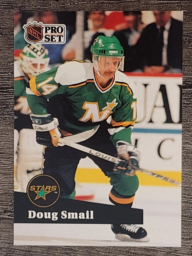 1991-92 Pro Set French #117 Doug Smail