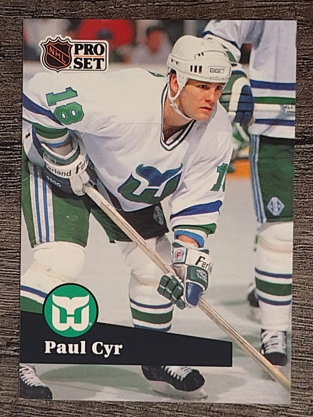 1991-92 Pro Set French #88 Paul Cyr