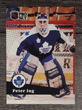 1991-92 Pro Set French #222 Peter Ing