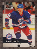 1991-92 Pro Set French #262 Pat Elynuik