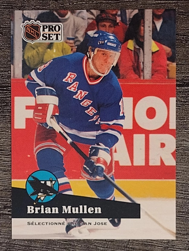 1991-92 Pro Set French #165 Brian Mullen