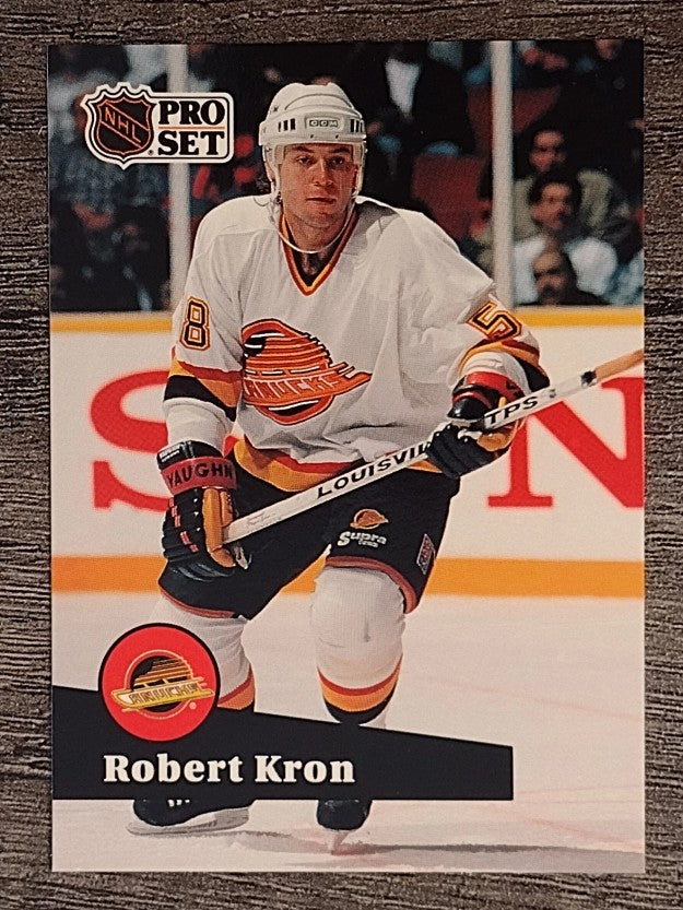 1991-92 Pro Set French #239 Robert Kron