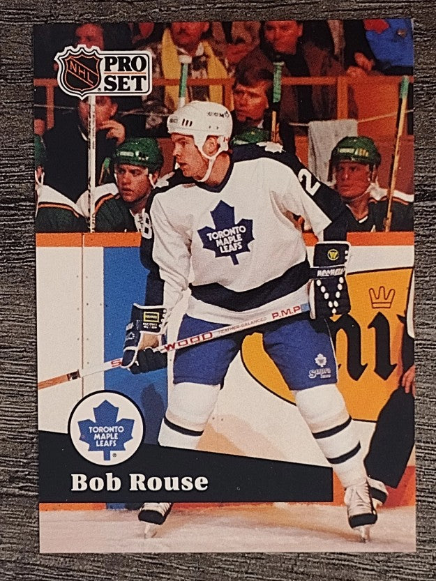 1991-92 Pro Set French #228 Bob Rouse
