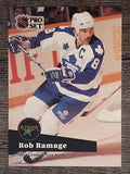 1991-92 Pro Set French #232 Rob Ramage