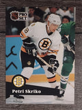 1991-92 Pro Set French #8 Petri Skriko