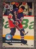 1991-92 Pro Set French #158 Mark Janssens