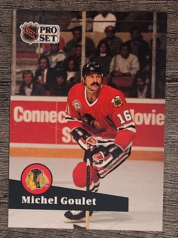 1991-92 Pro Set French #50 Michel Goulet
