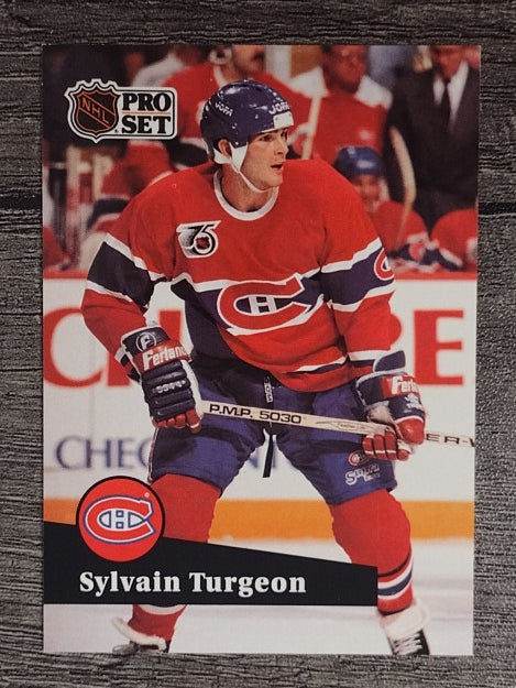 1991-92 Pro Set #416 Sylvain Turgeon