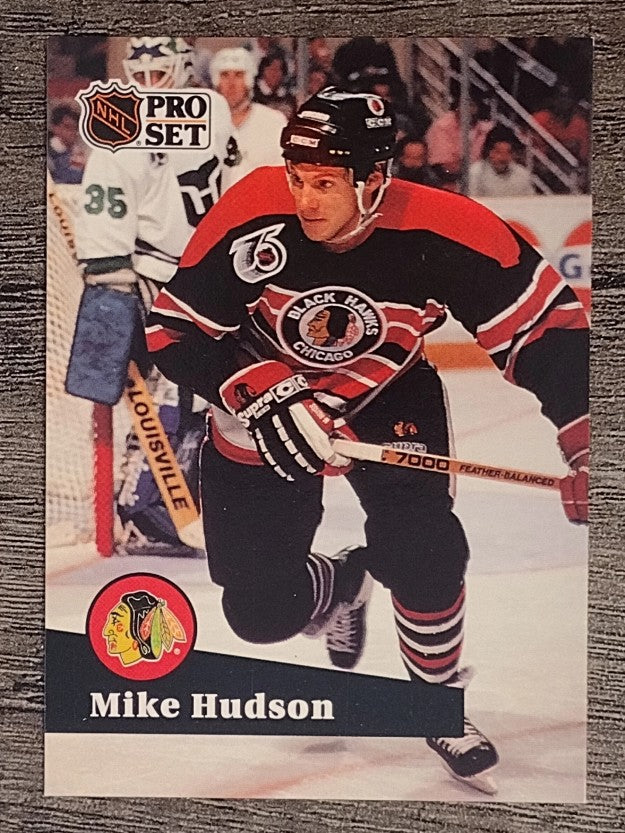 1991-92 Pro Set #369 Mike Hudson