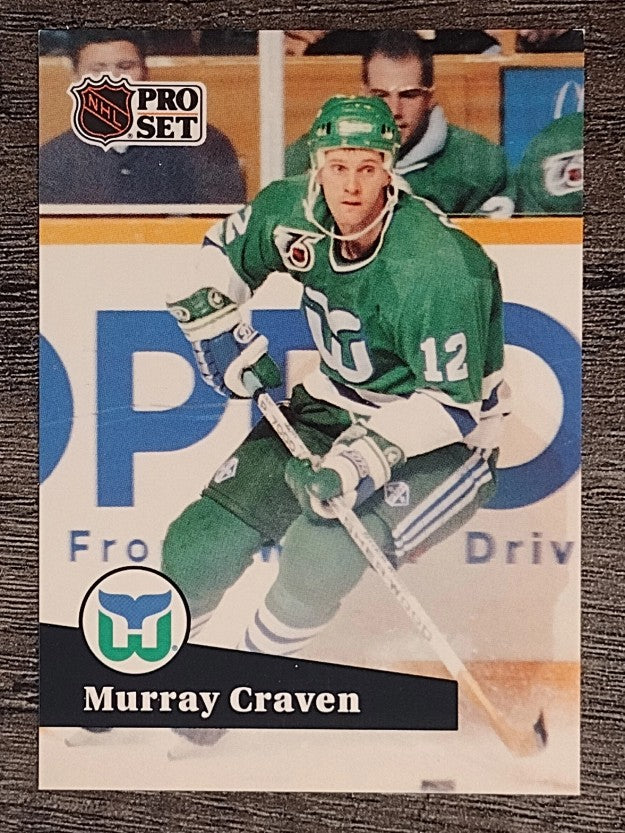 1991-92 Pro Set #393 Murray Craven
