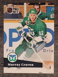 1991-92 Pro Set #393 Murray Craven