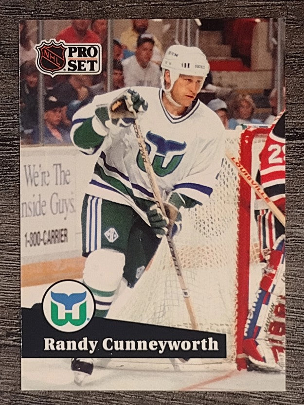 1991-92 Pro Set #392 Randy Cunneyworth
