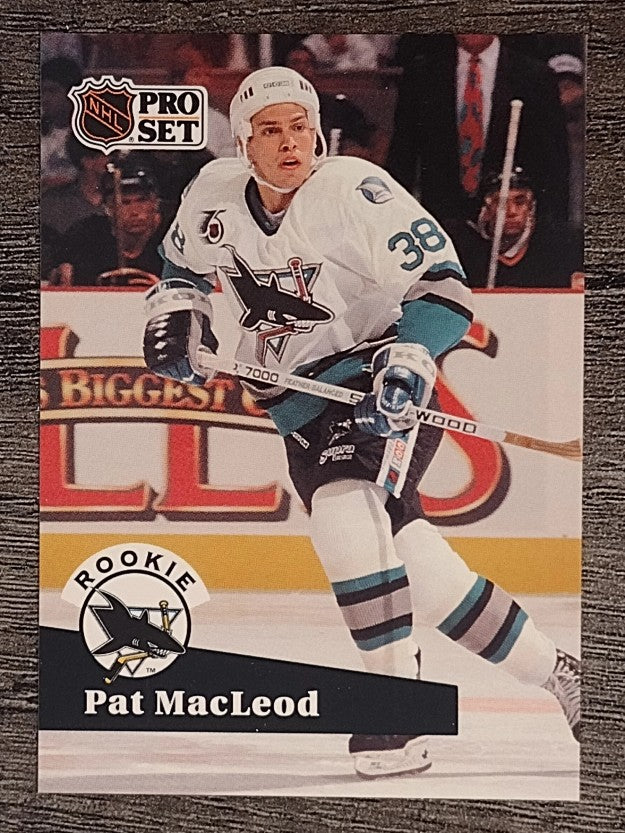 1991-92 Pro Set #559 Pat MacLeod RC