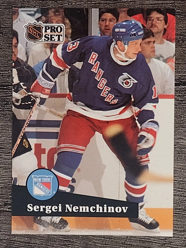 1991-92 Pro Set #441 Sergei Nemchinov