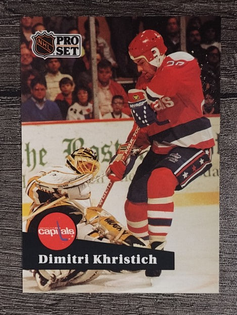 1991-92 Pro Set French #260 Dimitri Khristich