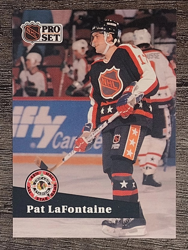 1991-92 Pro Set French #308 Pat LaFontaine AS