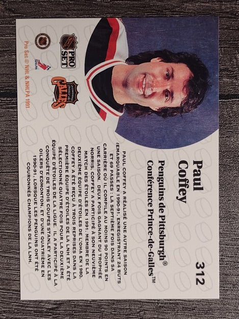 1991-92 Pro Set French #312 Paul Coffey AS
