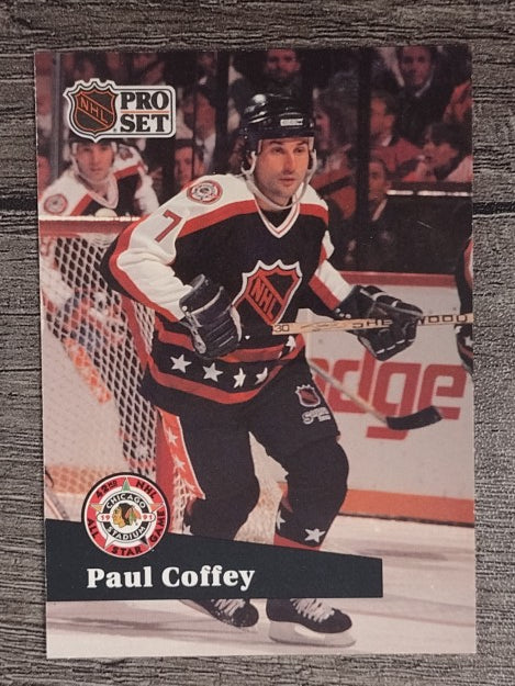 1991-92 Pro Set French #312 Paul Coffey AS