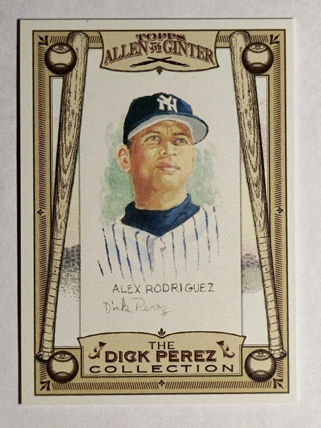 2006 Topps Allen and Ginter Dick Perez #19 Alex Rodriguez