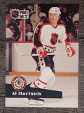 1991-92 Pro Set French #275 Al MacInnis AS