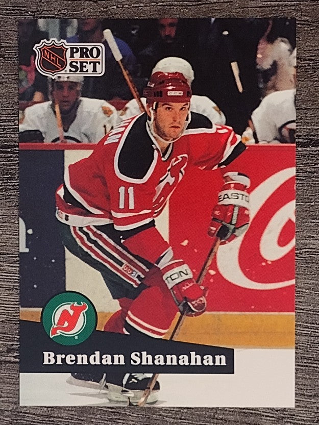 1991-92 Pro Set French #131 Brendan Shanahan