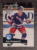 1991-92 Pro Set French #162 Ray Sheppard