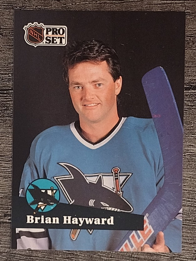 1991-92 Pro Set French #327 Brian Hayward