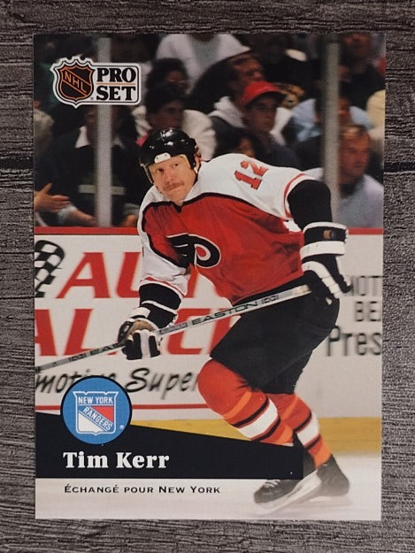 1991-92 Pro Set French #180 Tim Kerr