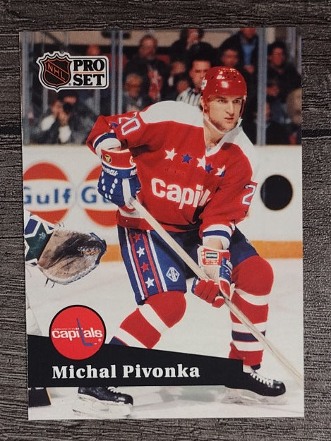 1991-92 Pro Set French #252 Michal Pivonka