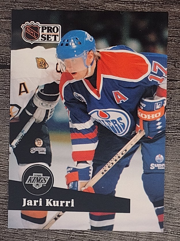 1991-92 Pro Set French #93 Jari Kurri