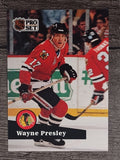 1991-92 Pro Set French #44 Wayne Presley
