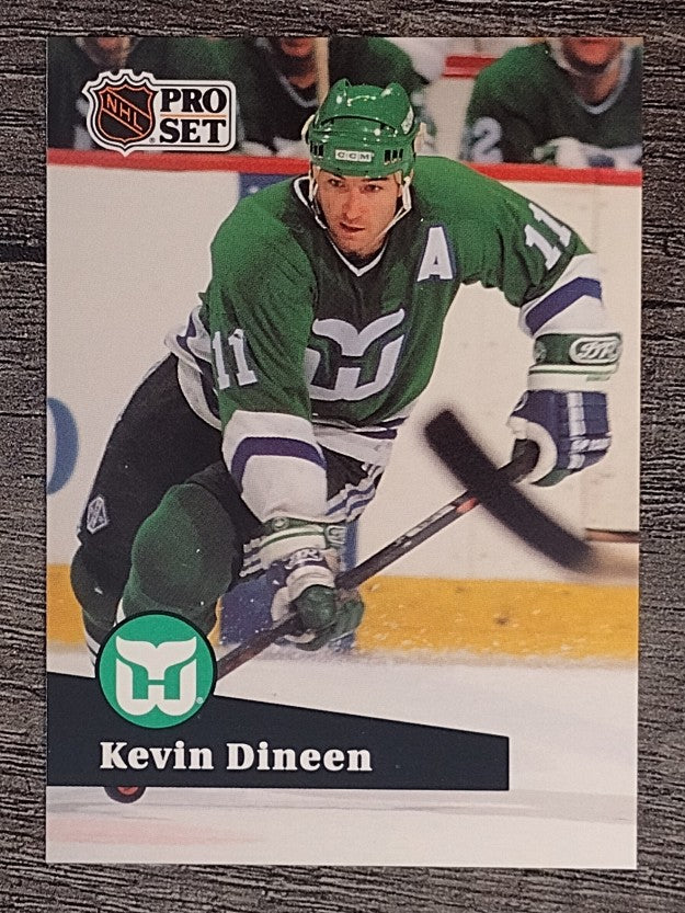 1991-92 Pro Set French #89 Kevin Dineen