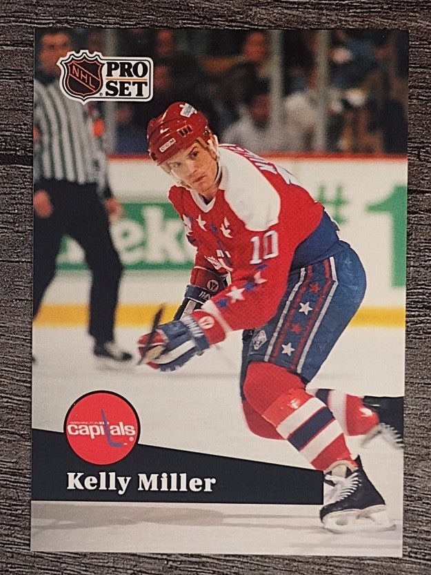 1991-92 Pro Set French #256 Kelly Miller