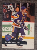 1991-92 Pro Set French #214 Paul Cavallini