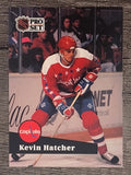 1991-92 Pro Set French #249 Kevin Hatcher