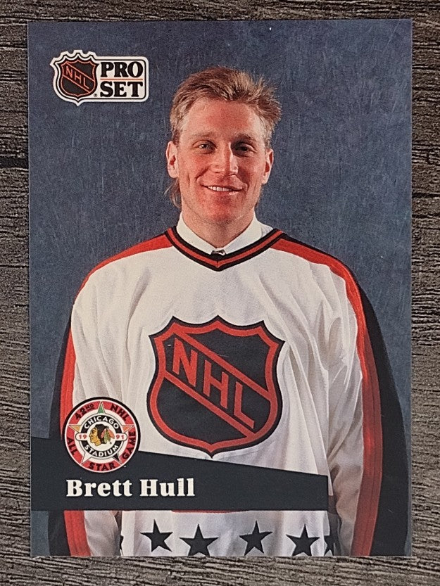 1991-92 Pro Set French #290 Brett Hull AS