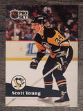 1991-92 Pro Set French #195 Scott Young