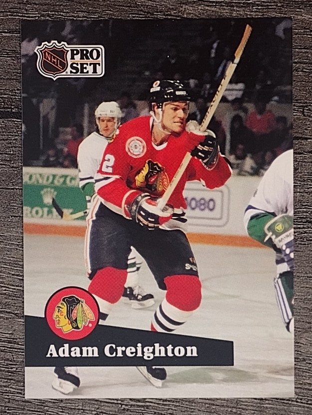 1991-92 Pro Set French #42 Adam Creighton