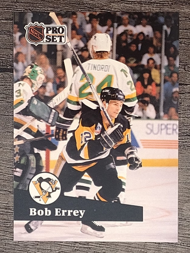 1991-92 Pro Set French #187 Bob Errey